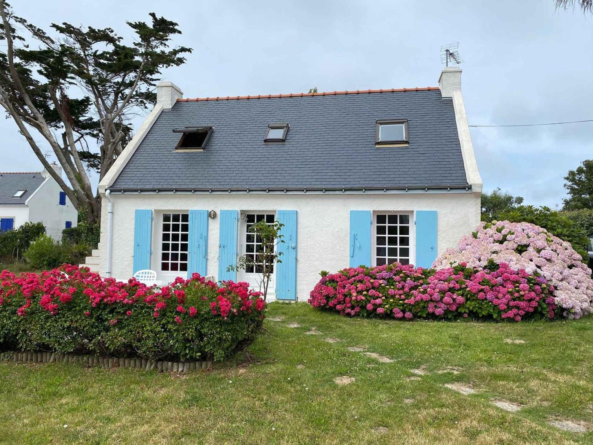 Maison Confortable Pres De La Mer Et Du Bourg, Calme Et Authenticite A Sauzon. - Fr-1-418-153 Ngoại thất bức ảnh