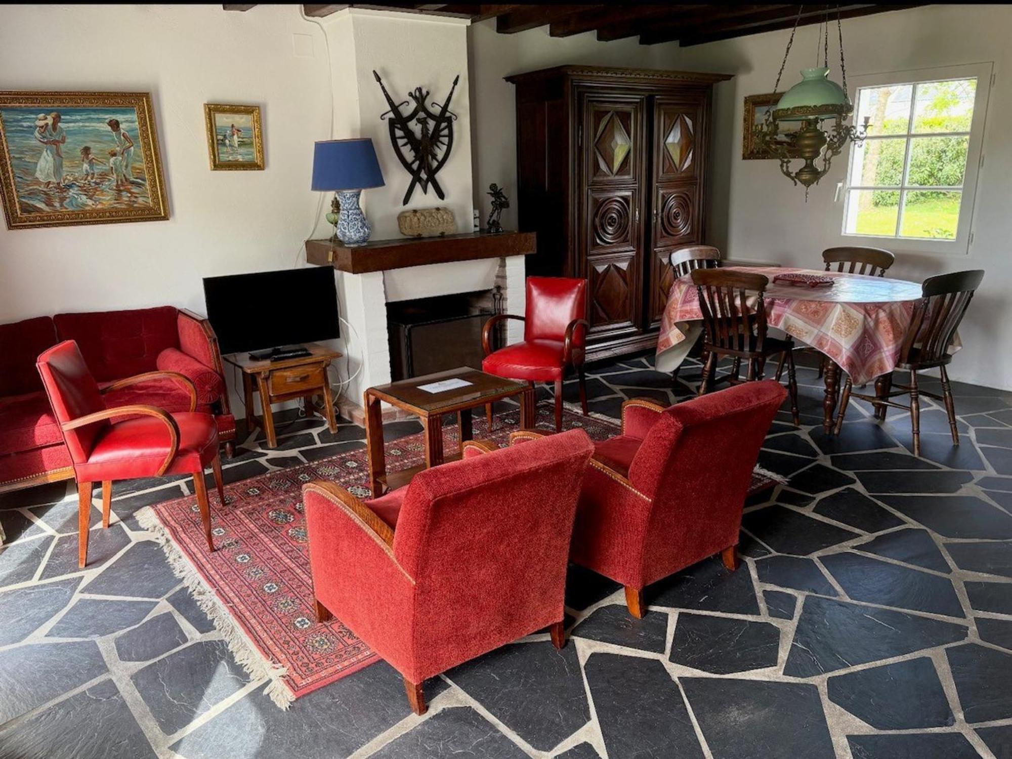 Maison Confortable Pres De La Mer Et Du Bourg, Calme Et Authenticite A Sauzon. - Fr-1-418-153 Ngoại thất bức ảnh